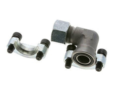 Coude 3/4'' Bride SAE 3000 PSI Acier avec 20S (M30x2) ISO 6162-1