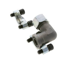 Coude 3/4'' Bride SAE 3000 PSI Acier avec 20S (M30x2) ISO 6162-1