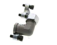 Coude 3/4'' Bride SAE 3000 PSI Acier avec 20S (M30x2) ISO 6162-1