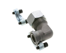 1-1/4'' Coude SAE Bride 3000 PSI Acier avec 38S (M52x2) ISO 6162-1