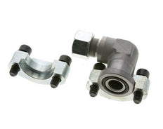 Coude 3/4'' Bride SAE 6000 PSI Acier avec 16S (M24x1.5) ISO 6162-2