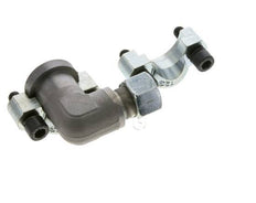 Coude 3/4'' Bride SAE 6000 PSI Acier avec 16S (M24x1.5) ISO 6162-2