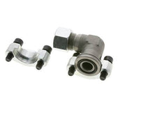 Coude 3/4'' Bride SAE 6000 PSI Acier avec 20S (M30x2) ISO 6162-2