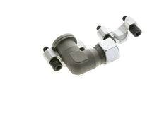 Coude 3/4'' Bride SAE 6000 PSI Acier avec 20S (M30x2) ISO 6162-2