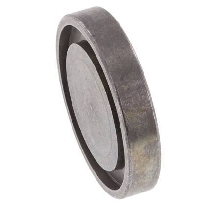 Plaque aveugle 1'' SAE 3000 PSI Acier ISO 6162