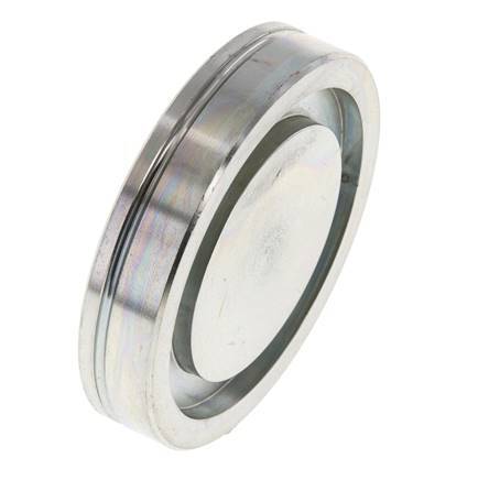 Plaque aveugle 1'' SAE 6000 PSI Acier ISO 6162