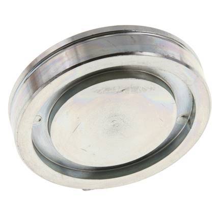 Plaque aveugle 1'' SAE 6000 PSI Acier ISO 6162