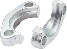1'' SAE Flange Halves 6000 PSI Stainless Steel ISO 6162-2