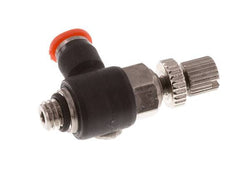 Coude d'entrée pour silencieux 3 mm - M5 laiton/PBT