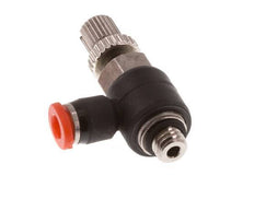Coude d'entrée pour silencieux 3 mm - M5 laiton/PBT