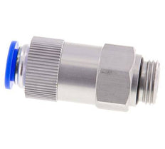 Clapet anti-retour à poussoir 12mm & G1/2'' mâle aluminium 0.2-10bar (3-145psi) Filetage de tuyau