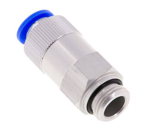 Clapet anti-retour à poussoir 12mm & G1/2'' mâle aluminium 0.2-10bar (3-145psi) Filetage de tuyau