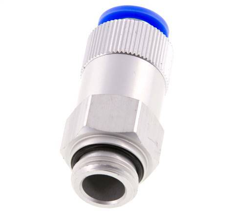 Clapet anti-retour à poussoir 12mm & G1/2'' mâle aluminium 0.2-10bar (3-145psi) Filetage de tuyau