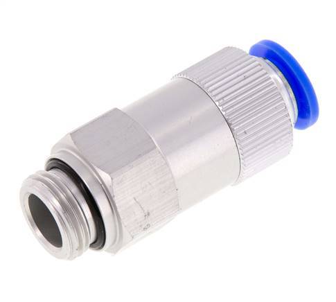 Clapet anti-retour à poussoir 12mm & G1/2'' mâle aluminium 0.2-10bar (3-145psi) Filetage de tuyau