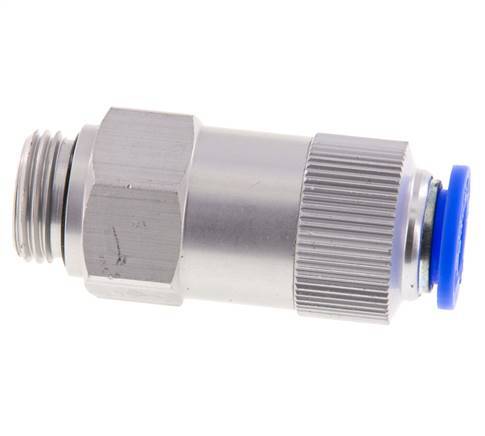Clapet anti-retour à poussoir 12mm & G1/2'' mâle aluminium 0.2-10bar (3-145psi) Filetage de tuyau