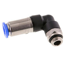 Raccord à Enfoncer 10mm & G1/4'' Mâle Coude Autobloquant en Laiton/PBT 0-10bar (0-145psi)