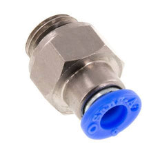 Raccord à Enfoncer 6mm & G1/4'' Mâle Autobloquant en Laiton/PBT 0-10bar (0-145psi) [2 pièces].