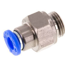 Raccord à Enfoncer 6mm & G1/4'' Mâle Autobloquant en Laiton/PBT 0-10bar (0-145psi) [2 pièces].