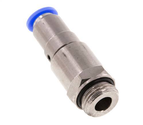10mm & G1/2'' Quick Swivel Joint Push-In-Male Threads Laiton nickele/PBT NBR Rotatif