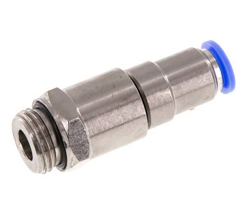 10mm & G1/2'' Quick Swivel Joint Push-In-Male Threads Laiton nickele/PBT NBR Rotatif