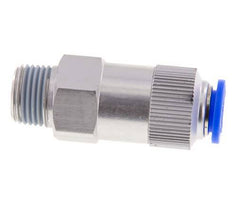 Clapet anti-retour à poussoir 12mm & R1/2'' mâle aluminium 0.2-10bar (3-145psi) Filetage de tuyau