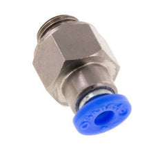 Raccord à Enfoncer 4mm et G1/8'' Mâle Autobloquant en Laiton/PBT 0-10bar (0-145psi) [2 pièces].