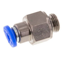 Raccord à Enfoncer 4mm et G1/8'' Mâle Autobloquant en Laiton/PBT 0-10bar (0-145psi) [2 pièces].