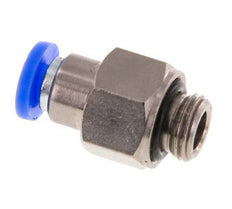 Raccord à Enfoncer 4mm et G1/8'' Mâle Autobloquant en Laiton/PBT 0-10bar (0-145psi) [2 pièces].