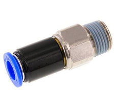 12mm & R1/2'' Joint articulé Filetages mâles à enfoncer Laiton nickelé/PBT NBR Rotatif