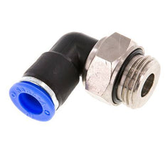 Coude 10mm & G1/2'' Joint pivotant Filets mâles à enfoncer Laiton nickele/PBT NBR Rotatif