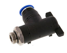 2-Way Elbow Ball Valve 12 mm - G3/8'' Plastic/Brass