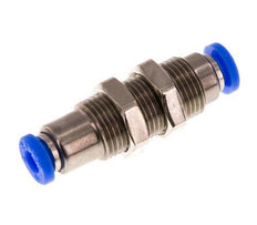 Raccord à Enfoncer 4mm Autobloquant en Laiton/Cloison PBT 0-10bar (0-145psi)