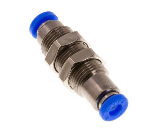 Raccord à Enfoncer 4mm Autobloquant en Laiton/Cloison PBT 0-10bar (0-145psi)