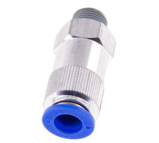Clapet anti-retour Push-In 12mm & R3/8'' mâle aluminium 0.2-10bar (3-145psi) Filetage de tuyau