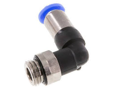 Raccord à Enfoncer 6mm & G1/4'' Mâle Coude Autobloquant en Laiton/PBT 0-10bar (0-145psi)