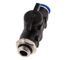 Vanne à boule droite à 2 voies 12 mm - G3/8'' plastique/laiton