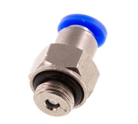 Clapet anti-retour à poussoir 4mm & G1/8'' mâle laiton/PBT 0.2-10bar (3-145psi) Filetage-Tuyau