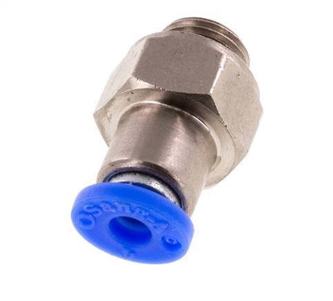 Clapet anti-retour à poussoir 4mm & G1/8'' mâle laiton/PBT 0.2-10bar (3-145psi) Filetage-Tuyau