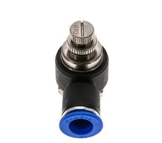 Coude de sortie de compteur pour silencieux Flow Control 12 mm - G1/2'' laiton/PA 66