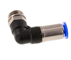 Push-In Fitting 12mm & G1/2'' Male Auto Shut-Off Elbow Brass/PBT 0-10bar (0-145psi)