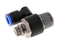 Silencieux de contrôle d'écoulement Sortie de compteur rotative 10 mm - R1/2'' Laiton/PA 66