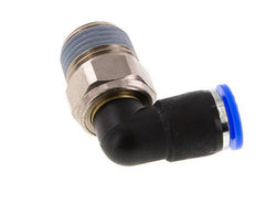 Coude 10mm & R1/2'' Joint pivotant Filets mâles à enfoncer Laiton nickele/PBT NBR Rotatif