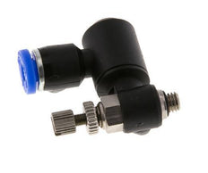 Silencieux Flow Control Meter-Out Rotatif 4 mm - M5 Brass/PA 66