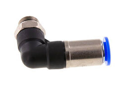 Raccord à Enfoncer 12mm & G3/8'' Mâle Coude Autobloquant en Laiton/PBT 0-10bar (0-145psi)