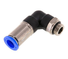 Raccord à Enfoncer 12mm & G3/8'' Mâle Coude Autobloquant en Laiton/PBT 0-10bar (0-145psi)