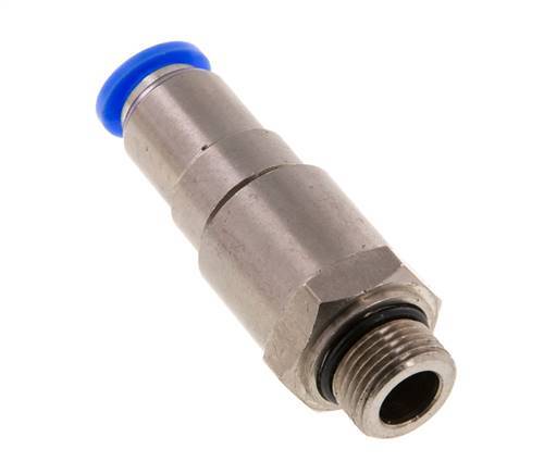 10mm & G3/8'' Quick Swivel Joint Push-In-Male Threads Laiton nickele/PBT NBR Rotatif