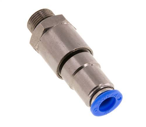 10mm & G3/8'' Quick Swivel Joint Push-In-Male Threads Laiton nickele/PBT NBR Rotatif