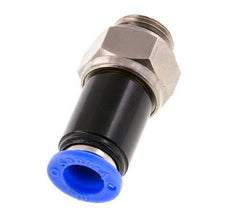 10mm & G3/8'' Joint Tournant Filetages mâles Push-In Laiton Nickele/PBT NBR Rotatif
