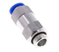 Clapet anti-retour à poussoir 12mm & G1/2'' mâle aluminium 0.2-10bar (3-145psi) Filetage-Tuyau
