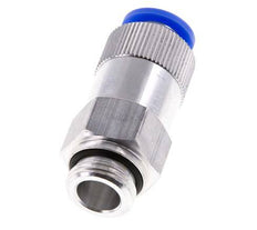 Clapet anti-retour à poussoir 12mm & G1/2'' mâle aluminium 0.2-10bar (3-145psi) Filetage-Tuyau